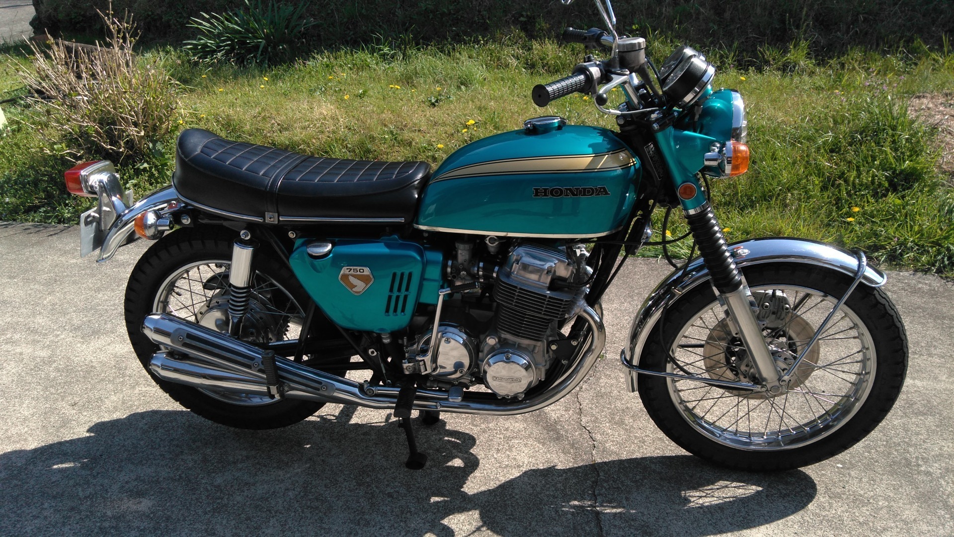 1970 CB750 K0 継続車検 メーターパネル交換: タカヤマクラシックスブログ