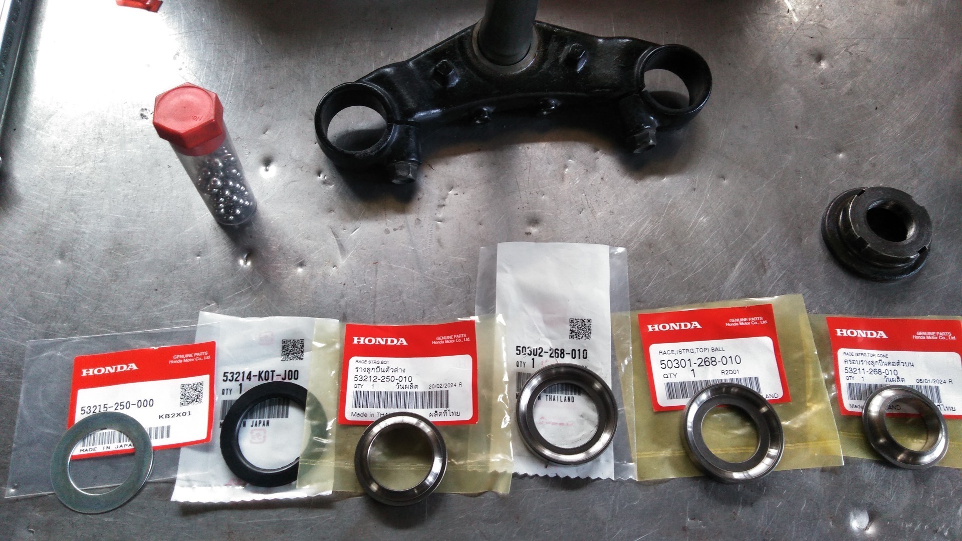 イチ Honda 53215-GN5-900 Washer, Steering H NOS NEU genuine xx23335 | eBay